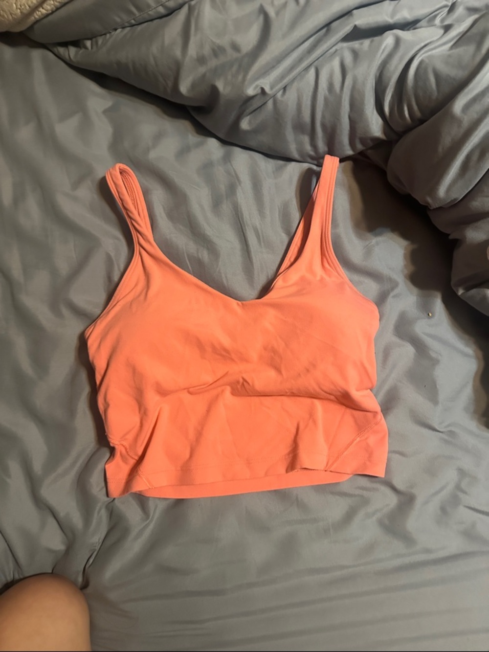 Lululemon raspberry cream color align tank